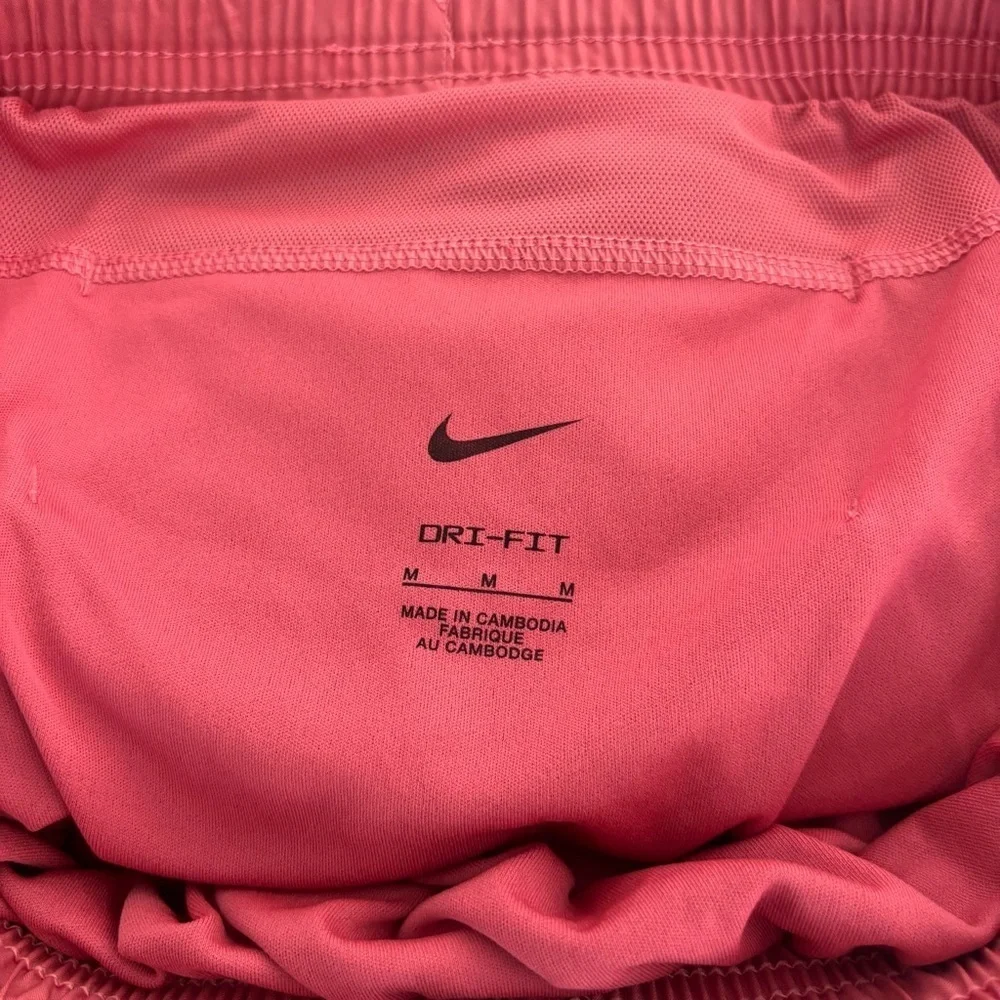 Nike Dri-Fit Tempo Running Pink Athletic Lined Drawstring 3
